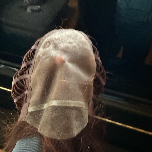 Jon Renau Avery Hand Tied Lace Cap Synthetic Fiber Wig 130/31 Cherry Cobbler - Picture 13 of 14